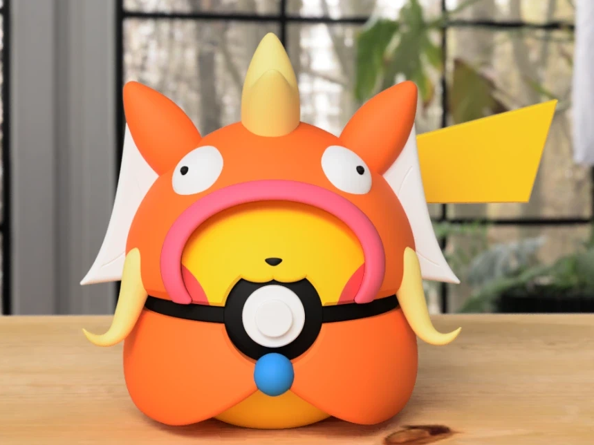 Pokeball - Poncho Pikachu & Magikarp