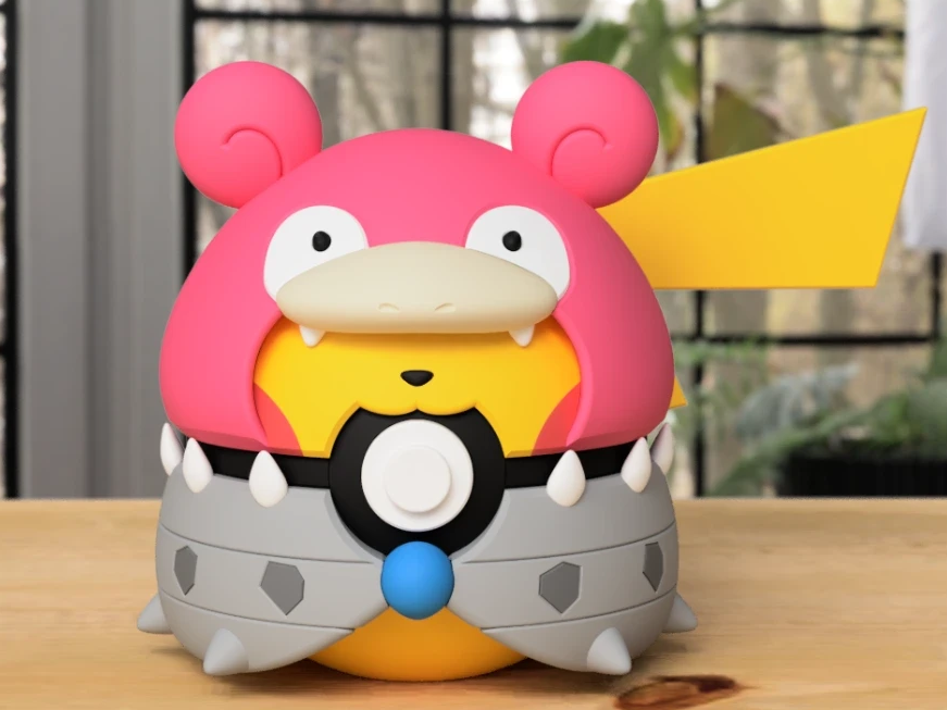 Pokeball - Poncho Pikachu & Slowbro